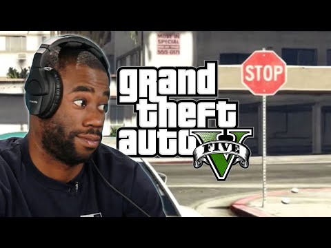 We Try Playing Grand Theft Auto 5 Without Breaking Any Laws - UCBUVGPsJzc1U8SECMgBaMFw