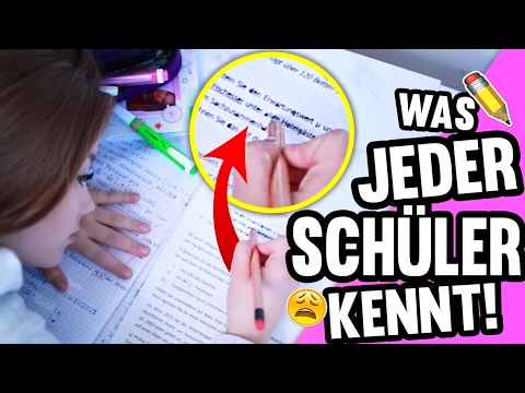 10 DINGE, DIE WIRKLICH JEDER SCHÜLER KENNT!  - UCG0E3naN7D-bgldOJvGHbtg