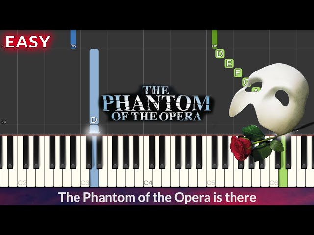 Free Phantom of the Opera Sheet Music for Beginners with Lyrics