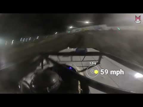 #4W Tyler Wolff - USMTS Modified - 10-5-2024 Route 66 Speedway - In Car Camera - dirt track racing video image