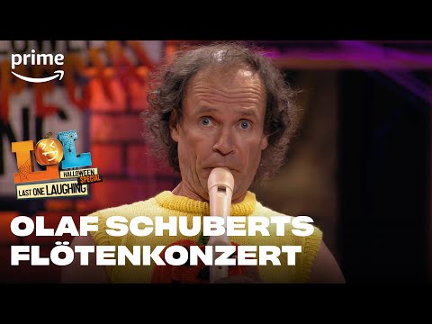 Olaf Schubert gibt ein Flötenkonzert | Last One Laughing Halloween-Special 🎃