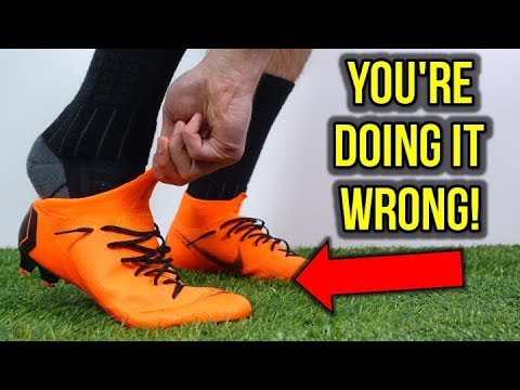 HOW TO PUT ON THE NIKE MERCURIAL SUPERFLY 6 *DON'T DAMAGE YOUR CLEATS!* - UCUU3lMXc6iDrQw4eZen8COQ