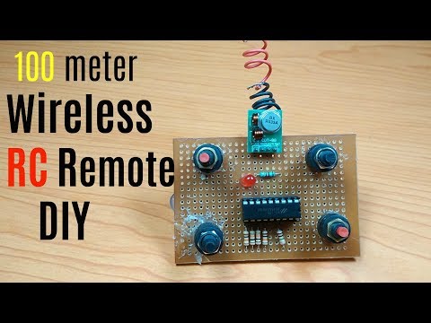 how to make long distance rc transmitter wireless remote