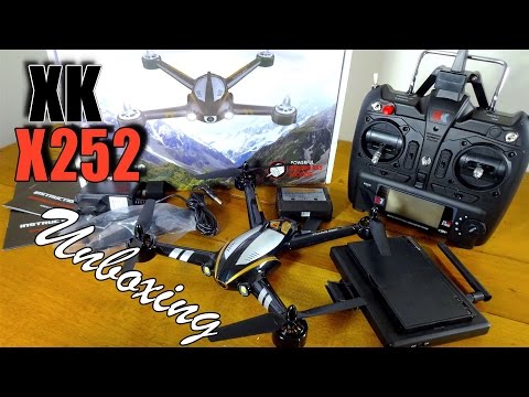 XK X252 Unboxing : Cheap RTF Brushless 3D FPV Quadcopter! - UC2c9N7iDxa-4D-b9T7avd7g