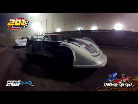 #3 Chase Hunley - Crate Late Model - 201 Speedway 8-31-25 - Incar - dirt track racing video image