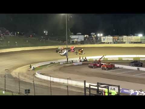 8/3/24 Skagit Speedway / 360 Sprints / B-Main Event - dirt track racing video image