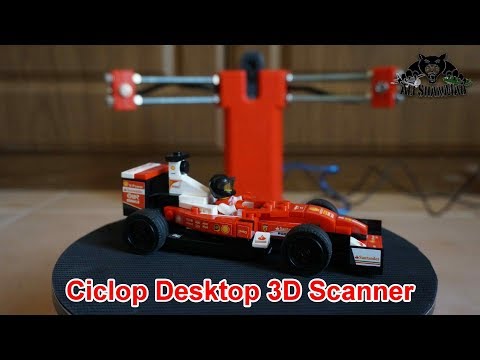 Ciclop Desktop 3D Laser Scanner Complete Review - UCsFctXdFnbeoKpLefdEloEQ