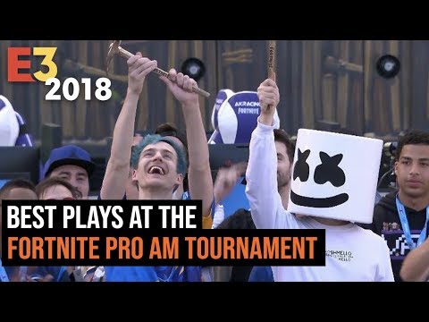 The Best Plays From Fortnite Pro AM Tournament At E3 2018 - UCk2ipH2l8RvLG0dr-rsBiZw