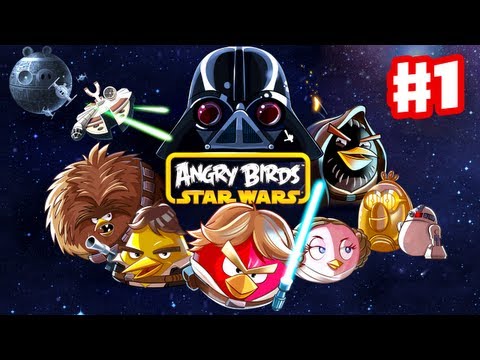 Angry Birds Star Wars - Gameplay Walkthrough Part 1 - Tatooine 3 Stars (Windows PC, Android, iOS) - UCzNhowpzT4AwyIW7Unk_B5Q