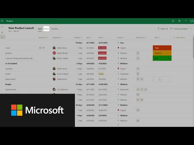 How to Use Microsoft Project to Plan Your Next Music Video