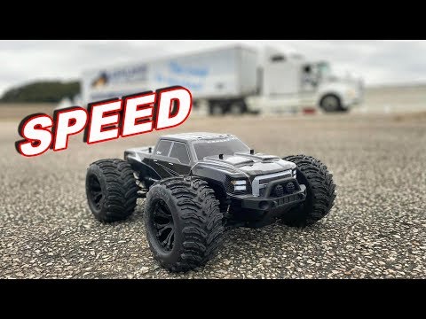 RC Monster Truck Racing Semi Trucks - Redcat Racing Dukono Speed Test - TheRcSaylors - UCYWhRC3xtD_acDIZdr53huA