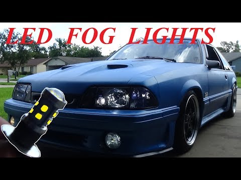 1991 MUSTANG GT LED FOGLIGHTS "FOXBODY" 5.0 - UCEPQf2fSnWEl2c8D8pJDULg