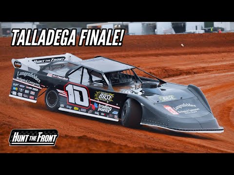 Two Shots to Make the Main! Alabama Gang 100 Finale at Talladega Short Track - dirt track racing video image