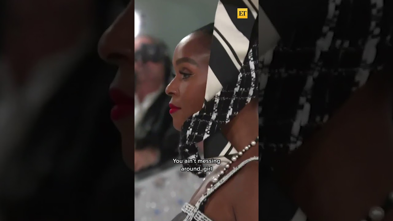 Janelle Monáe’s Met Gala transformation is a work of art #shorts