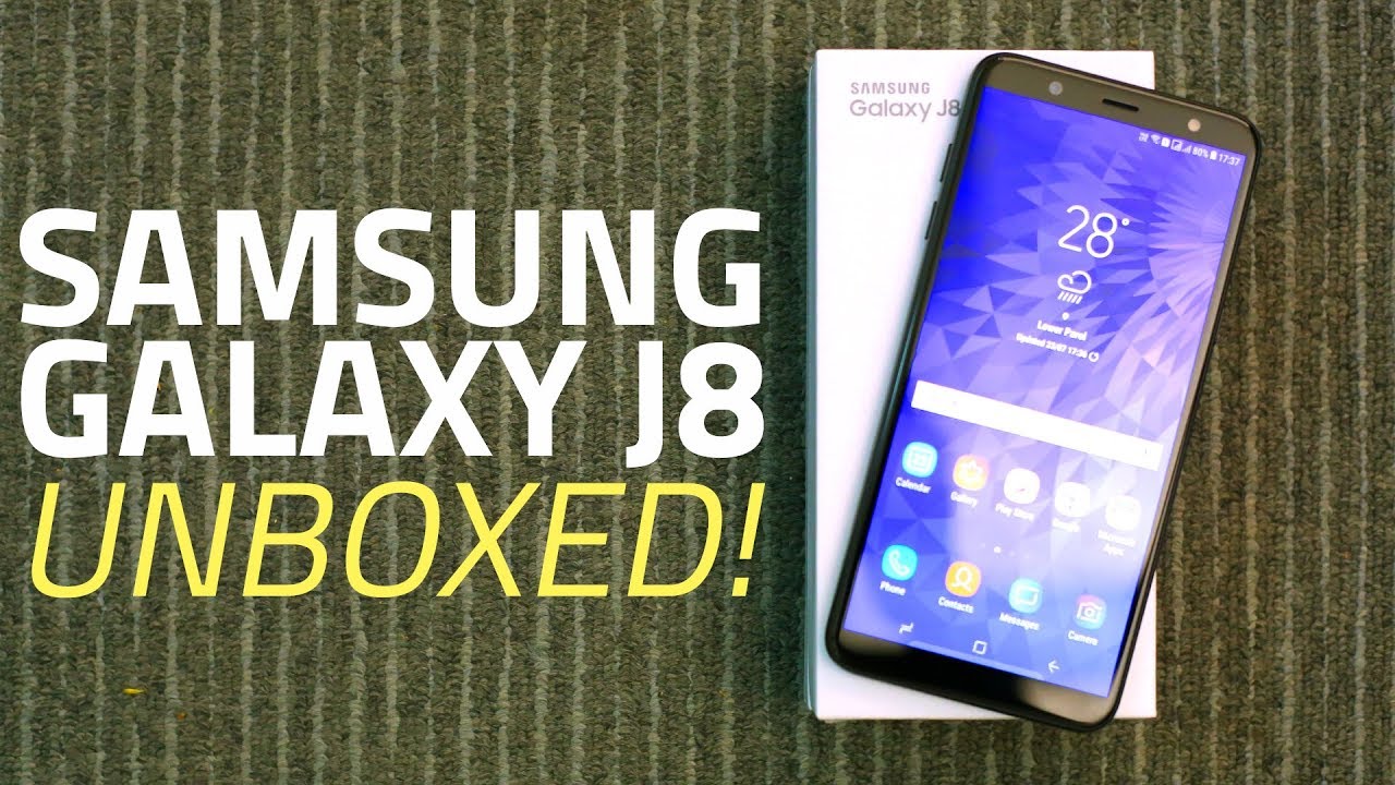 Samsung J8 First Look and Unboxing