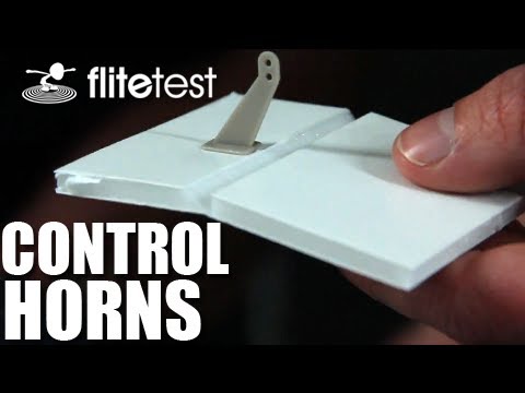 Flite Test - Control Horns - FLITE TIP - UC9zTuyWffK9ckEz1216noAw