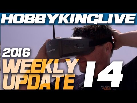 Weekly Update Ep. 14 2016  - HobbyKing Live - UCkNMDHVq-_6aJEh2uRBbRmw