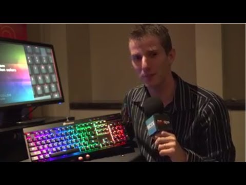 Corsair RGB Backlit Mechanical Keyboard - CES 2014 - UCXuqSBlHAE6Xw-yeJA0Tunw