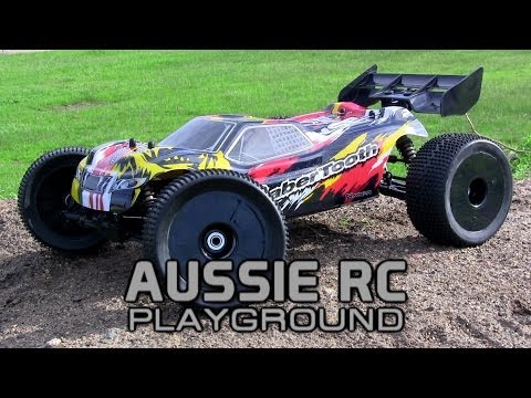 First running video Basher SaberTooth 1/8 Scale Truggy - UCOfR0NE5V7IHhMABstt11kA