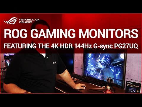 CES 2017: New HDR 144Hz ROG Gaming Monitor and More! - UChSWQIeSsJkacsJyYjPNTFw