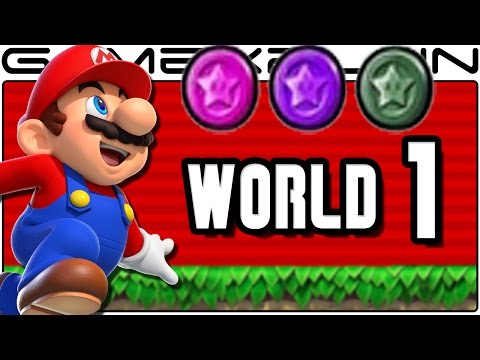 Super Mario Run - All World 1 Pink, Purple, & Black Coins (100% Guide & Walkthrough) - UCfAPTv1LgeEWevG8X_6PUOQ