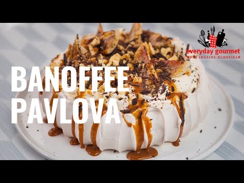 Warren Mendes' Banoffee Pavlova | Everyday Gourmet S8 E89