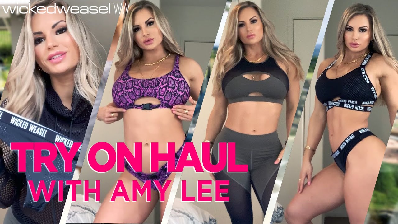 Wicked Weasel Try On Haul With Amy Lee Summers (Bikinis, Lingerie, Activewear & More!)