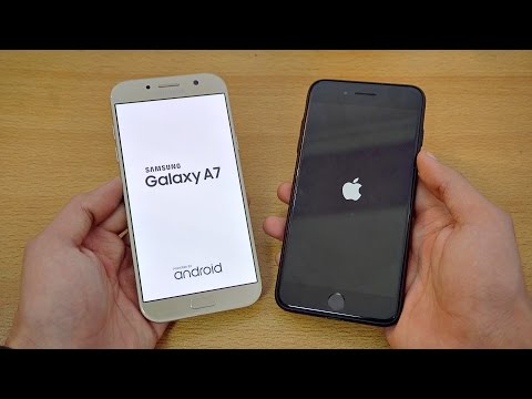 Samsung Galaxy A7 (2017) vs iPhone 7 Plus - Speed Test! (4K) - UCTqMx8l2TtdZ7_1A40qrFiQ