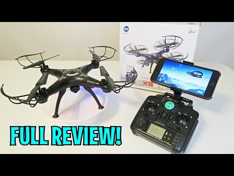 Unboxing &amp; Let&#39;s Play - X5SW-1 DRONE! - Quadcopter FPV RC W/ Real Time Camera - FULL REVIEW! - UCkV78IABdS4zD1eVgUpCmaw