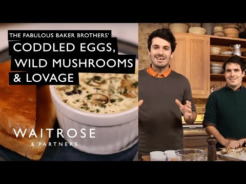 The Fabulous Baker Brothers' Coddled eggs with wild mushrooms & lovage - Waitrose - UCFNJOpACpCFRH_Fm_66L3iw