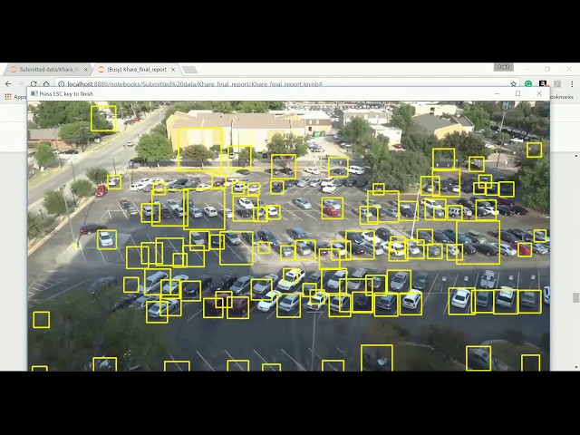 Parking Lot Vehicle Detection Using Deep Learning