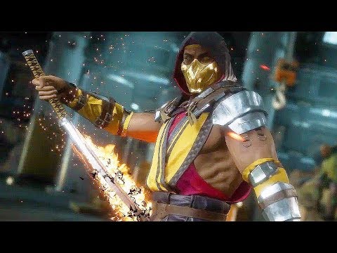 Mortal Kombat 11 Gameplay Scorpion/Baraka/Scarlet/Sonya (MK11) 2019 - UCa5qeML93Hg37Ckn22pxdHA