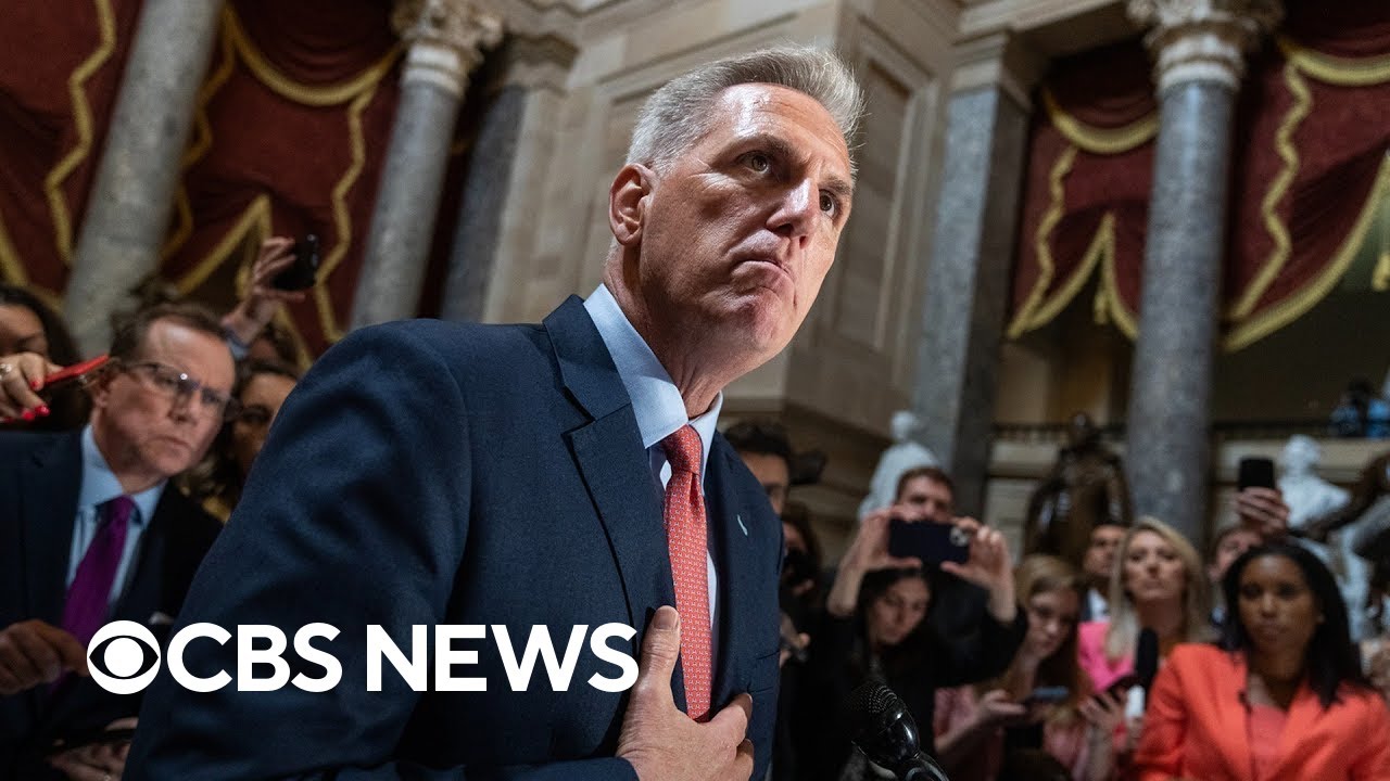 Speaker Kevin McCarthy blames Democrats for debt ceiling standoff