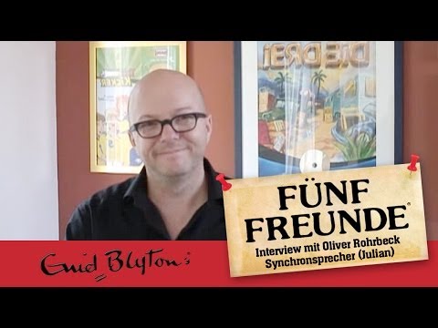 Fünf Freunde | Interview mit Oliver Rohrbeck | Synchronsprecher (Julian)