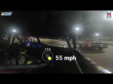 #23Z Zach Countryman - Pure Stock - 9-14-2024 Springfield Raceway - In Car Camera - dirt track racing video image