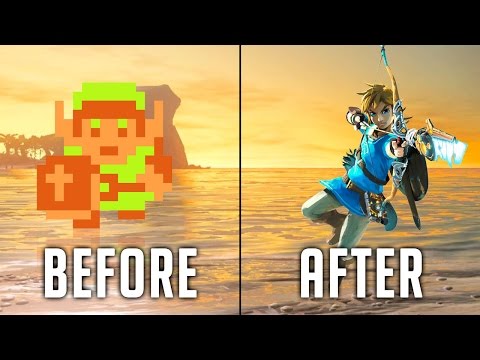 Evolution of The Legend of ZELDA - UCNvzD7Z-g64bPXxGzaQaa4g