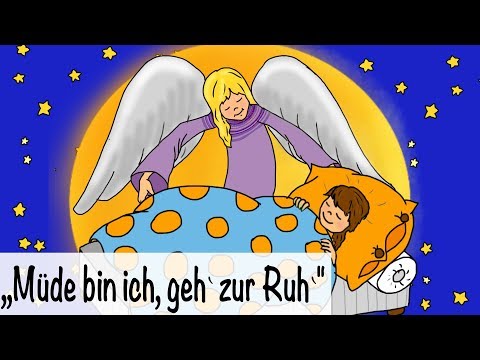 🌛 Müde bin ich, geh`zur Ruh` - Babylieder | Schlaflieder deutsch - muenchenmedia♫