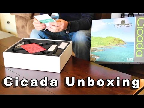 Elanview Cicada Brushless RTF Drone with FPV Camera Unboxing - TheRcSaylors - UCYWhRC3xtD_acDIZdr53huA