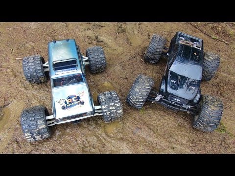 RC ADVENTURES - TRAXXAS SUMMiT & CEN GST-E - Monster Truck 4x4 Trail Swim - UCxcjVHL-2o3D6Q9esu05a1Q