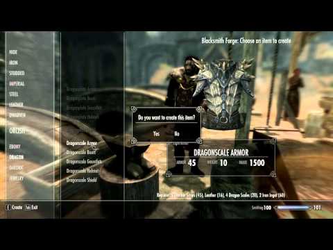 Skyrim How To Get The Best Light  Armor In Skyrim! Dragon Scale Armour - UCAbdeLiTPdjk1X2TY_ZdLDw