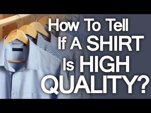 Buying High Quality Dress Shirt | 5 Tips On How To Buy Well Made Shirts - High End Shirting - UCmRfQHc3U4fV1-i8Ry1HmtA