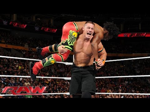 John Cena vs. Xavier Woods - United States Championship Match: Raw, Sept. 28, 2015 - UCJ5v_MCY6GNUBTO8-D3XoAg