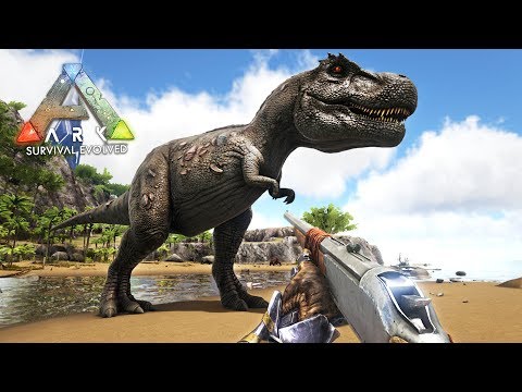 ARK: Survival Evolved - SNIPER RIFLE HUNTING DINOSAURS!! (ARK Ragnarok Gameplay) - UC2wKfjlioOCLP4xQMOWNcgg