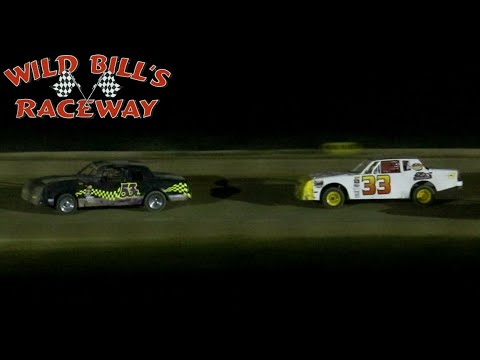 Wild Bill's Raceway IMCA Hobby Stock Main Event 7/8/22 - dirt track racing video image