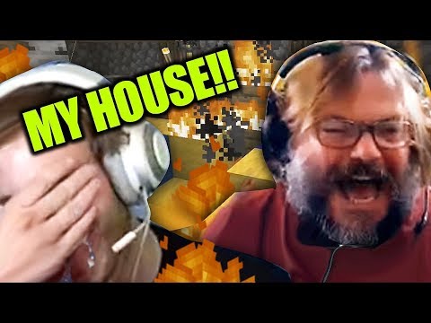 Jack Black BURNED down my Minecraft House!! - UC-lHJZR3Gqxm24_Vd_AJ5Yw