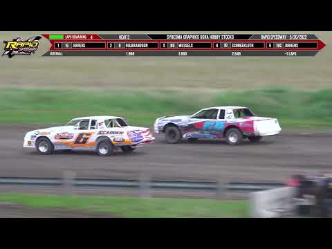 Hobby Stock | Rapid Speedway | 5-20-2022 - dirt track racing video image