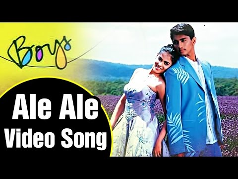 Ale Ale Video Song | Boys Tamil Movie | Siddharth | Genelia | Bharath | Shankar | AR Rahman - UCd460WUL4835Jd7OCEKfUcA
