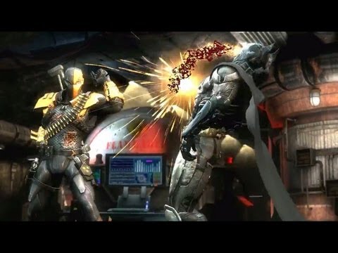 Injustice: Gods Among Us - 'Deathstroke vs Batman Gameplay' TRUE-HD QUALITY - UC8JiX8bJM5DzU41LyHpsYtA