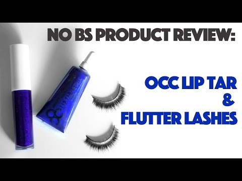 NO BS Product Review -- OCC Lip Tar & Flutter Lashes - UCoziFm3M4sHDq1kkx0UwtRw