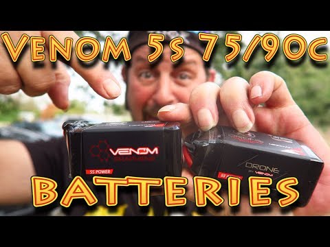 Review: Venom 5S 75C 90C FPV Drone Batteries!!! (02.04.18) - UC18kdQSMwpr81ZYR-QRNiDg